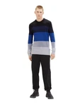 TOM TAILOR Denim Strickpullover STRUCTURED COLORBLOCK Colorblock