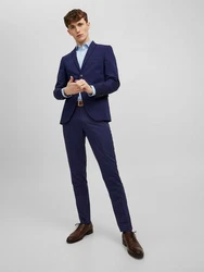 JACK & JONES Herren Blazer Jprfranco Business Jacke navy