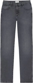 Wrangler Regular-Fit-Jeans Hose Texas Dunkelgrau/Dunkelblau/Grau/Hellgrau