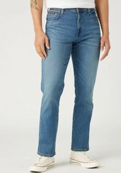 Wrangler Regular-Fit-Jeans Hose Texas Hellblau/Blau
