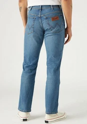 Wrangler Regular-Fit-Jeans Hose Texas Hellblau/Blau