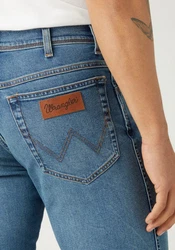 Wrangler Regular-Fit-Jeans Hose Texas Hellblau/Blau
