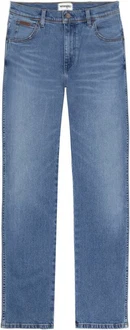 Wrangler Regular-Fit-Jeans Hose Texas Hellblau/Blau