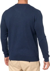Indicode Rundhalspullover Wildman Dunkelblau/Blau/Hellblau