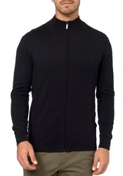 Indicode Strickjacke Tinos Dunkelblau/Schwarz