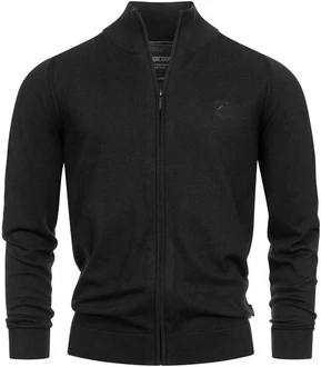 Indicode Strickjacke Tinos Dunkelblau/Schwarz