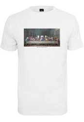 Mister Tee T-Shirt Weiß/Creme/Grau/Rot
