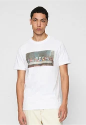 Mister Tee T-Shirt Weiß/Creme/Grau/Rot