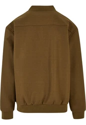 URBAN CLASSICS Bomberjacke Urban Classics Herren Blouson (1-St) Khaki/Dunkelgrün/Braun