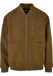 URBAN CLASSICS Bomberjacke Urban Classics Herren Blouson (1-St) Khaki/Dunkelgrün/Braun