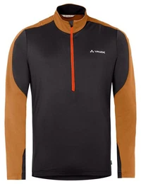 Rollkragenshirt Me Livigno Halfzip II BLACK/SILT BROWN