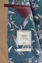 Next Sakko aus Leinengemisch Khaki/Braun/Beige