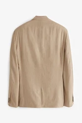 Next Sakko aus Leinengemisch Khaki/Braun/Beige