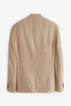 Next Sakko aus Leinengemisch Khaki/Braun/Beige