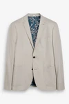 Next Sakko aus Leinengemisch Khaki/Beige/Braun/Grau