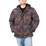 WOOD WOOD Winterjacke Sander Jacket Braun/Blau/Dunkelgrün/Dunkelbraun