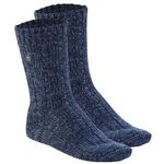Birkenstock Herren Socken 2er Pack Strumpf Cotton Twist Dunkelblau/Blau/Lila