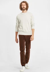 Blend Stoffhose BHPantino Khaki/Dunkelrot/Braun/Beige