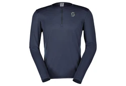 Scott Langarmshirt Endurance Tech L/sl Shirt Herren Blau/Dunkelblau