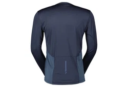 Scott Langarmshirt Endurance Tech L/sl Shirt Herren Blau/Dunkelblau