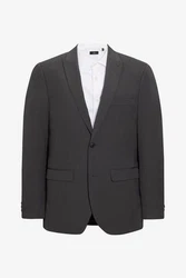 Next Baukastensakko Tailored Fit Anzugjacke mit zwei Knöpfen Dunkelgrau/Grau/Hellgrau
