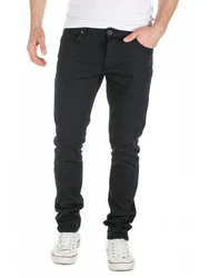 Yazubi Chinoshorts Edoardo Schwarz/Dunkelblau/Dunkelgrau