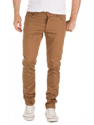 Yazubi Chinoshorts Edoardo Braun/Khaki/Beige
