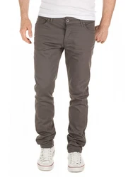 Yazubi Chinoshorts Edoardo Khaki/Grau/Hellgrau/Braun
