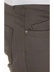 Yazubi Chinoshorts Edoardo Khaki/Grau/Hellgrau/Braun