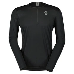 Scott Langarmshirt Endurance Tech L/sl Shirt Herren Schwarz/Grau/Dunkelgrau/Braun