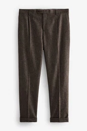 Anzughose Relaxed Fit Anzughose aus britischem Stoff (1-tlg)