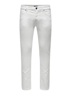 ONLY & SONS Chinos Grau/Weiß/Creme/Silber