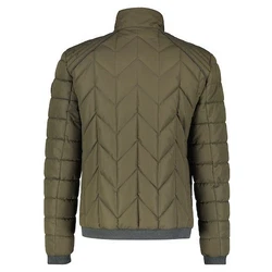 LERROS Steppjacke mit Kontrastdetails Dunkelgrün/Khaki/Grün