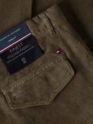 Tommy Hilfiger Cargohose CARGO CORDUROY GMD Khaki/Dunkelgrün