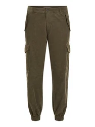 Tommy Hilfiger Cargohose CARGO CORDUROY GMD Khaki/Dunkelgrün