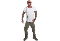 Yakuza T-Shirt Fast Lane mit abgerundetem Saum 