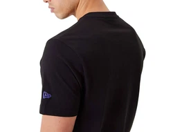 New Era T-Shirt Script Phosun Grau/Lila/Schwarz/Gelb