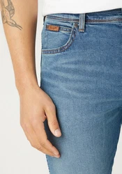 Wrangler Regular-Fit-Jeans Hose Texas Hellblau/Blau