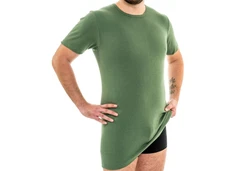 HERMKO Unterziehshirt (3847) Dunkelgrün/Dunkelblau