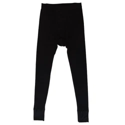 HERMKO Lange Unterhose 3542 Herren Schwarz