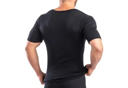 HERMKO Unterziehshirt 3er Pack V-Neck Business Shirt (4880) 4880