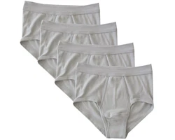 HERMKO Slip Classic Art 3240 Grau/Khaki/Hellgrau