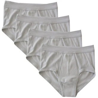 HERMKO Slip Classic Art 3240 Grau/Khaki/Hellgrau