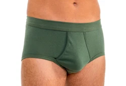HERMKO Slip Classic Art 3240 Dunkelgrün/Grün