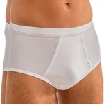 HERMKO Slip 3248 2er Pack Herren Slip mit Eingriff Creme/Grau/Beige/Weiß/Rosa/Braun