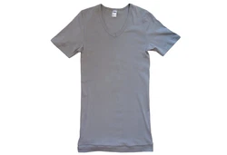 HERMKO Unterziehshirt 488710 2er Pack V-Neck Herren Kurzarm Shirt 488710