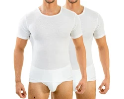 HERMKO Funktionsunterhemd 63840 2er Pack Herren Funktionsunterwäsche Shirt 63840