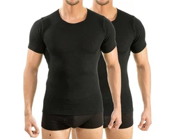 HERMKO Funktionsunterhemd 63840 2er Pack Herren Funktionsunterwäsche Shirt 63840