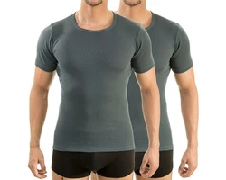 HERMKO Funktionsunterhemd 63840 2er Pack Herren Funktionsunterwäsche Shirt 63840