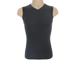 HERMKO Funktionsunterhemd 63050 Herren Tank Top Dunkelgrau/Rot/Grau/Schwarz/Dunkelgrün
